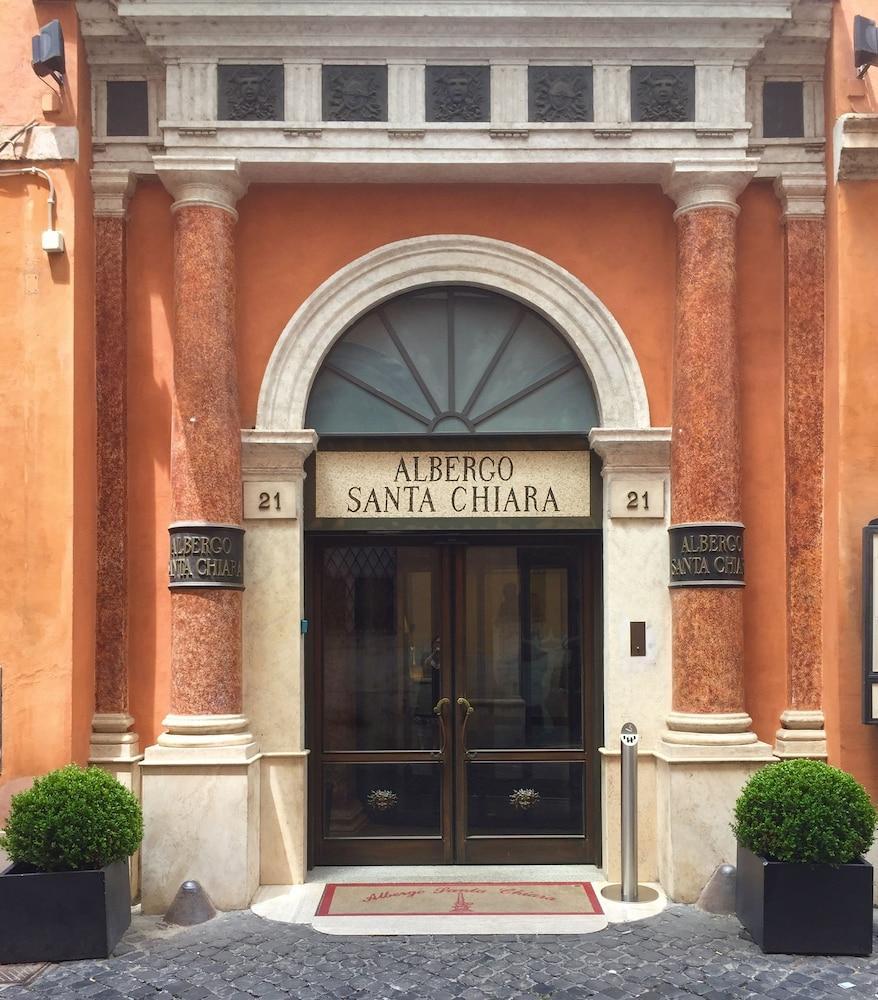 Hotel Albergo Santa Chiara Рим Екстериор снимка