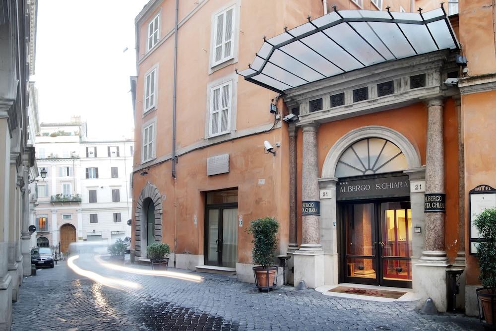 Hotel Albergo Santa Chiara Рим Екстериор снимка