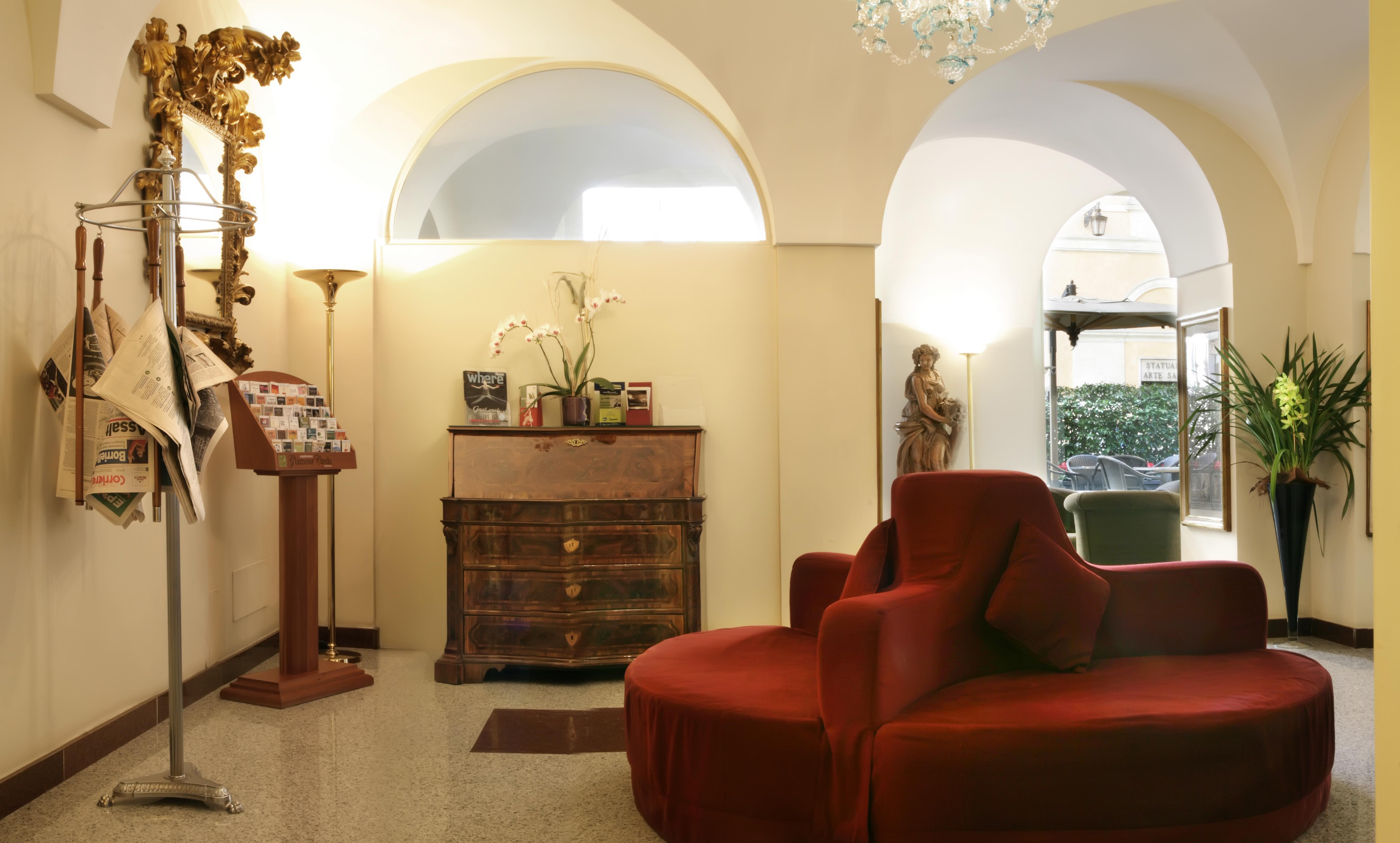 Hotel Albergo Santa Chiara Рим Екстериор снимка
