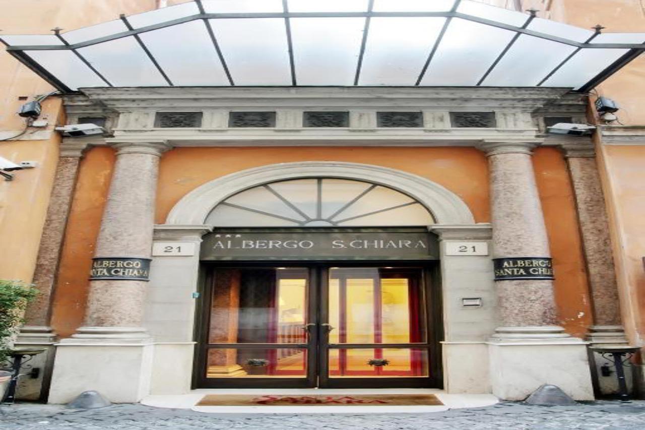 Hotel Albergo Santa Chiara Рим Екстериор снимка