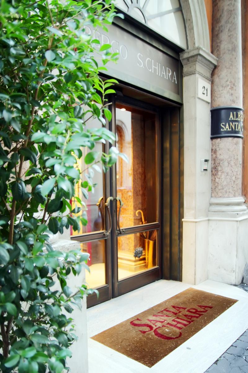 Hotel Albergo Santa Chiara Рим Екстериор снимка