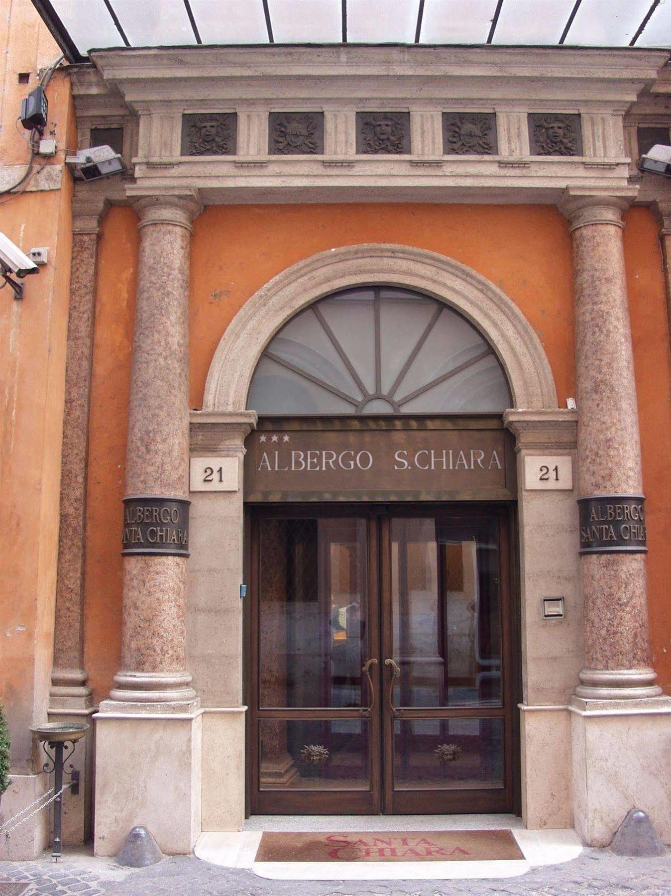 Hotel Albergo Santa Chiara Рим Екстериор снимка